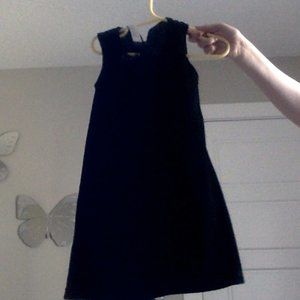 black velvet dress